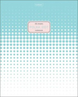 Тетрадь А5  60л кл. Hatber "Горохи" софт-тач, 5диз.в блоке