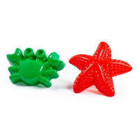 Формочки "Краб, морская звезда"