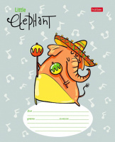 Тетрадь А5 12л лин. Hatber "Little Elephant", белизна 98%