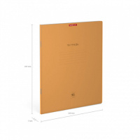 Тетрадь А4  96л кл. скоба Erich Krause "Классика" Neon оранжевая