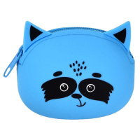 Кошелек Феникс+ "Енот" 9*7*3,5см, силикон, молния