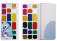 Акварельные краски 18цв. Волшебная палитра, медовые, п\упак, б\к