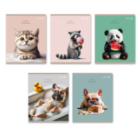 Тетрадь А5  80л кл. Светоч "Жизнь хороша!" глянц.лам.