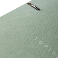 Тетрадь  А5  80л кл. на кольцах Hatber "Color Line" мат.лам., тисн.