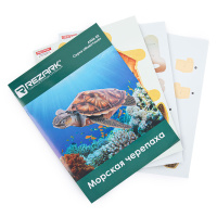 3D пазлы из пенокартона  "Морская черепаха" 31 дет.