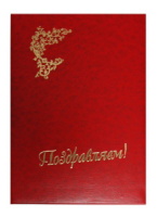 Папка Адресная А4 "Поздравляем"