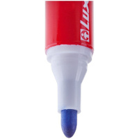 Маркер для белой доски 1-3мм синий, Luxor "750" пулевидный наконечник