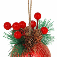 Шар с декором, пластик