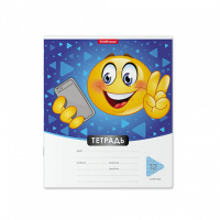 Тетрадь А5 12л кл.  "Смайлики"