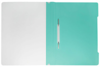 Скоросшив. пласт. прозр. верх.  мятный Pastel , 0.14/0.18