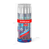 Ручка гелевая EK  Patchworks синяя, 0,5мм,