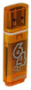 Флеш-драйв  64 GB USB 2.0 Smartbuy lossy series Orange