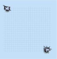 Блокнот 130*130мм  32л скоба "Anime Style (розово-фиолетовый)"