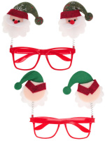 Карнавальные очки "Праздник к нам приходит" 21*15см