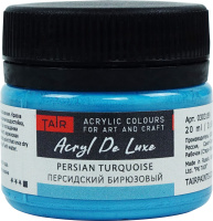 Краска акрил. "Акрил-Хобби" DeLux  20 мл, персидский бирюзовый