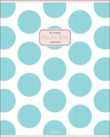 Тетрадь А5  60л кл. Hatber "Горохи" софт-тач, 5диз.в блоке