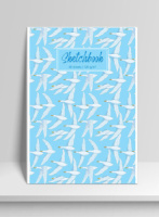 Скетчпад А4  40л., клеевой кор., 120гр/м2, "Лебеди"