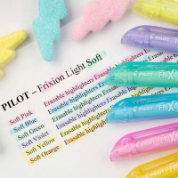 Текстовыделитель Pilot "FriXion" пиши-стирай, пастельный желтый, 3,3 мм