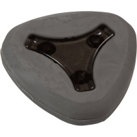 Ластик deVENTE "Triolino" 41*42*10мм, синт. каучук, треугольный с пласт.держателем