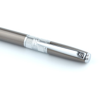 Ручка подарочная шариковая PIERRE CARDIN BARON, корпус темная бронза,  детали- сталь,хром