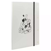 Папка на резинке А4 Коты 1 отд., 20 файлов