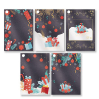 Бирка новогодняя 8*5см "Новый год. Подарки"