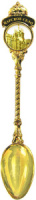Ложка сувенирная "Царское село" золото