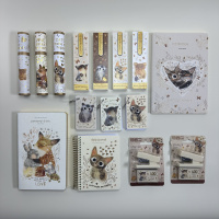 ЕЖЕДНЕВНИК НА ЗОЛОТОМ ГРЕБНЕ «CUTE DIARY» А6, BV, 136 Л, "МИЛЫЙ КОТИК"