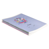 Тетрадь А5 12л лин. Феникс+ "Сказочные герои", выб.УФ-лак, белизна 100%