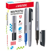 Маркер перманентный 1,0 мм  черный