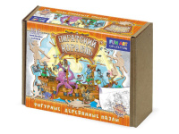 Пазлы фигурные 106 элемента FUN ART collection. Пиратский корабль 6+