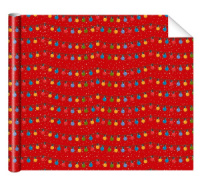 Бумага упаковочная 70*100см "Гирлянда"