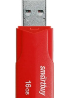 Флеш-драйв  16 GB USB 2.0 Smartbuy CLUE Red