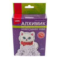 Набор для выращивание кристаллов "Белая кошечка" 5+