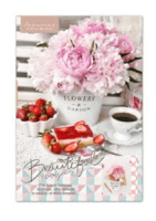 Тетрадь А4 7БЦ  96л кл. сшивка Проф-Пресс "Цветы и сладости" глянц.лам.