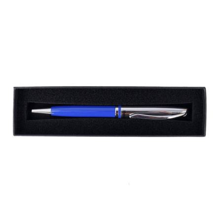 Ручка шар.Pelikan Jazz Classic Royal Blue корп. лак.,хром/голубой, синие чернила, подарочная коробка