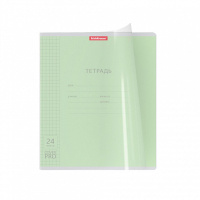 Тетрадь А5 24л кл. Erich Krause  пласт.обл. "Классика CoverPrо", ассорти MIX-PACK