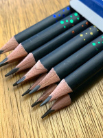 Карандаш  ACMELIAE НВ, трехгран. с ластиком, корп. с принтом