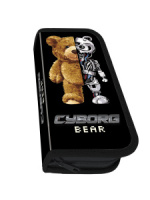Пенал 1 отд. (190*90*30) молния, лам.картон "Cyber bear"