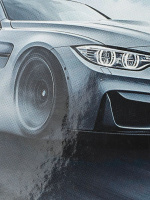 Блокнот А6 7БЦ  96л "Дерзкий автомобиль - 1" кл., глянц.лам.