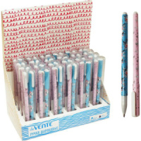 Набор ручек шар. deVENTE. Flora   2шт., 0,7мм, 2 дизайна., чернила синии.