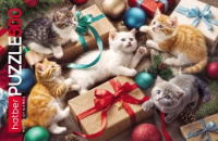 Пазлы  500 элементов  480*330мм.  "Пушистый праздник"