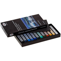 Пастель художественная 12цв. "Старый мастер", морской пейзаж