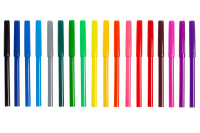 Фломастеры  18цв "Hatber. Дрифт" вентилир.колпачок