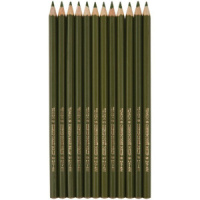 Карандаш "Сибирский Кедр", шестигранный, d=6,9мм, оливковый