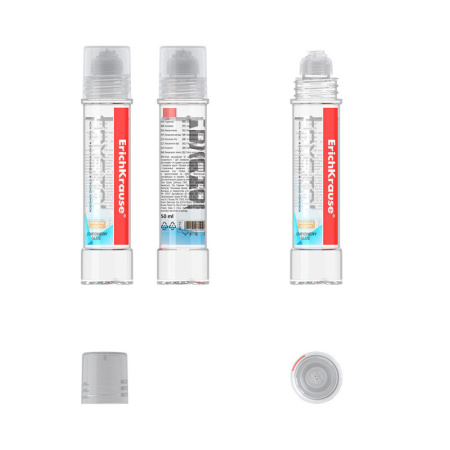 Клей канцелярский  Crystal  50мл ЕК прозрачный с аппликатором