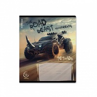 Тетрадь А5 18л кл. Erich Krause "Road Beast",выб. УФ-лак