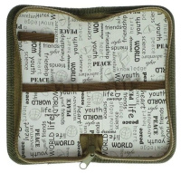 Пенал 1 отд. (190*90)   Сердечки, лам.