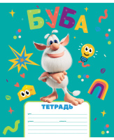Тетрадь А5 12л кл. Hatber "Буба" белизна 98%