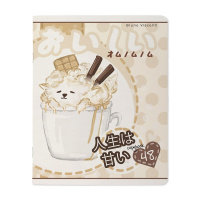 Тетрадь А5 48л кл. Альт "Melting sweet" софт-тач, бел.100%